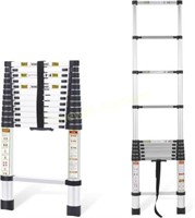 Telescopic Ladder  12.5FT RIKADE Aluminum Ladder