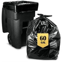 P3359  ZOUYUE Trash Bags 60 Gallon, 50 Count