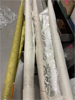 4 Partial Bolts of Fabric