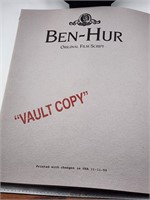 Ben Hur Original Film Script- Vault Copy