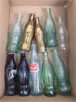 (10) Vintage Coca Cola Bottles