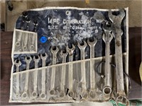 14 Piece Combination Wrench Set Metric