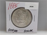 1885 90% Silver Morgan $1 Dollar