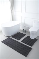 3-Piece Bath Rug Set - Luxurious Spa Like Retreat