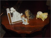 Vintage Lefton & Made in Japan Dog Figurines