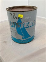 Capt Faunce Seafood Montross VA Gallon Can