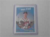 2018 TOPPS ARCHIVES MAX FRIED RC BRAVES