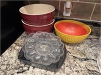 Lot of Williams-Sonoma and Nordic Ware bowls,