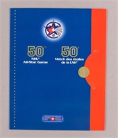 2000 Canada Post NHL 50th All-Star Game Stamps 6pc