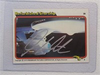 WILLIAM SHATNER SIGNED TRADING CARD JSA COA