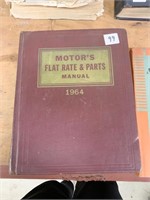 MOTOR'S FLAT RATE & PARTS MANUAL 1964
