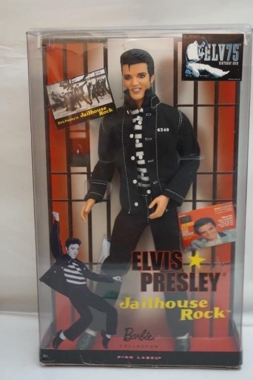 2009 Elvis Presley Jailhouse Rock Barbie Set