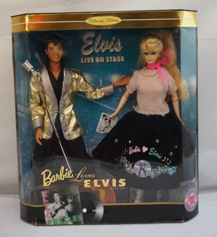 1996 Barbie Loves Elvis Gift Set