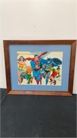 13”x15” framed dc picture