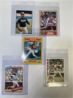 5-Reggie Jackson Cards