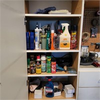 G330 Contents of Cupboard- auto other sprays etc