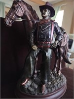 John Wayne Cold Cast Bronze Sculpture