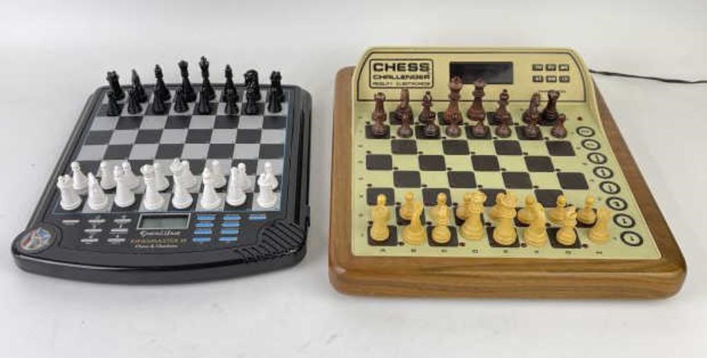 Chess Challenger & Excalibur Kingmaster III