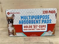 120 pack puppy pads
