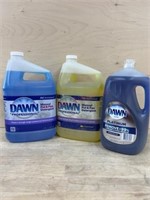 2 gallons of dawn pot & pan detergent & Dawn dish