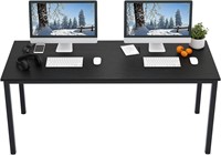 DlandHome 63 X-Large Black Desk