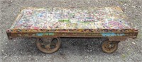 Industrial Railroad Cart