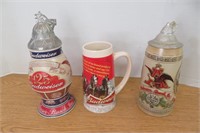 Budweiser Anniversary Stein, Clydesdale+