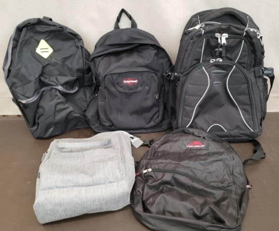 Lot of Backpacks & Cooler Bag