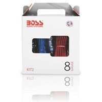 8 Gauge Kit  BOSS Audio KIT2 8 Gauge Amplifier Wir