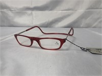 NEW CLIC READERS +1.50 RED