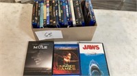 DVDs The Mule Hunger Games Jaws The Longest Yard
