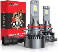 ARISMOTOR 9012/HIR2 LED Headlight Bulbs, Built-in