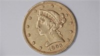 1893 $5 Gold Liberty Head