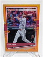 2020 Donruss Orange Bam Bam Bryce Harper #193