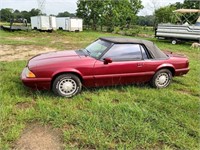 1990 Ford mustang model MLX, 2.3 liter a