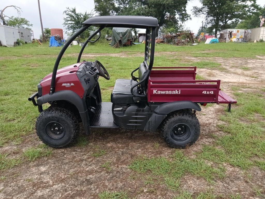 2018 Kawasaki mule, model KAF400HJF- 267hrs