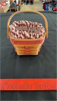 Longaberger sweetheart basket.