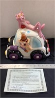 Gallery Collection Pink Panther cookie jar