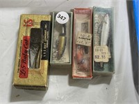 Fishing Lures (lot of 4) in boxes