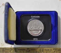 1972 Canada 1 dollar coin