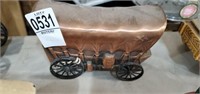 Metal covered wagon