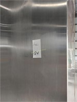 Stainless janitor closet