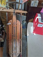 Vintage Lightning Glider Rail Sled