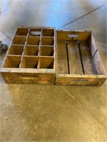 Wooden Pepsi crates