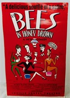 Bway Play Poster As Bees In Honey Brown Comedy