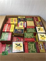 Lot of Various Vintage Shot Gun Shell Boxes