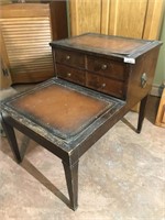 Vintage Side/End Table 23" Tall X 28" Deep