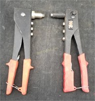 Pair Of Rivet Tools Michigan Industrial Tools