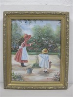 12"x 10" Framed Signed Painting