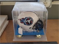 G- Signed Tennessee Titans Vince Young Mini Helmet